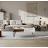 TemaHome Nina Coffee Table in Light Oak & Pure White - Lfiestyle 1