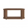 TemaHome Nora Coffee Table in Walnut - Front