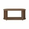 TemaHome Nora Coffee Table in Walnut - Front Angle - TemaHome Nora Coffee Table in Walnut - Front Angle