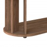 TemaHome Nora Coffee Table in Walnut - Bottom Corner 