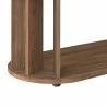 TemaHome Nora Coffee Table in Walnut - Bottom Corner  - TemaHome Nora Coffee Table in Walnut - Bottom Corner 