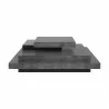 TemaHome Slate Coffee Table 110 - Front - TemaHome Slate Coffee Table 110 - Front