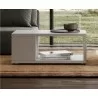 TemaHome Berlin Coffee Table in Pure White - Lifestyle - TemaHome Berlin Coffee Table in Pure White - Lifestyle