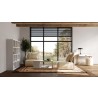 TemaHome Berlin Coffee Table in Pure White with Plywood Edge - Lifestyle 2