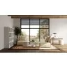 TemaHome Berlin Coffee Table in Pure White with Plywood Edge - Lifestyle 2 - TemaHome Berlin Coffee Table in Pure White with Plywood Edge - Lifestyle 2