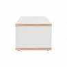 TemaHome Berlin Coffee Table in Oak & Pure White - Side - TemaHome Berlin Coffee Table in Oak & Pure White - Side