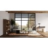 TemaHome Berlin Coffee Table in Walnut & Pure Black - Lifestyle 2