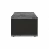 TemaHome Berlin Coffee Table in Concrete Look & Pure Black - Cabinet Side - TemaHome Berlin Coffee Table in Concrete Look & Pure Black - Cabinet Side