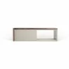 TemaHome Move Tv Table in Walnut & Matte Grey - Back and Folded - TemaHome Move Tv Table in Walnut & Matte Grey - Back and Folded