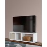 TemaHome Berlin TV Stand in Pure White - Lifestyle 2