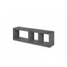 TemaHome Berlin TV Stand in Concrete Look - Angled - TemaHome Berlin TV Stand in Concrete Look - Angled