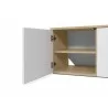 TemaHome Albi TV Table Light Oak & White - Cabinet Close-up - TemaHome Albi TV Table Light Oak & White - Cabinet Close-up