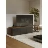 TemaHome Albi TV Stand 190 in Walnut & Black - Lifestyle 2 - TemaHome Albi TV Stand 190 in Walnut & Black - Lifestyle 2
