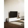TemaHome Verone TV Stand in Light Oak & Pure White - Lifestyle - TemaHome Verone TV Stand in Light Oak & Pure White - Lifestyle
