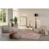 TemaHome Verone TV Stand in Light Oak & Pure White - Lifestyle 2 - TemaHome Verone TV Stand in Light Oak & Pure White - Lifestyle 2