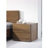 TemaHome Float Night Stand With 2 Drawers in Walnut - Lifestyle 3