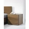 TemaHome Float Night Stand With 2 Drawers in Walnut - Lifestyle 3 - TemaHome Float Night Stand With 2 Drawers in Walnut - Lifestyle 3