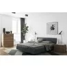 TemaHome Float Night Stand With 2 Drawers in Walnut - Lifestyle 7 - TemaHome Float Night Stand With 2 Drawers in Walnut - Lifestyle 7