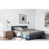 TemaHome Float Night Stand With 2 Drawers in Walnut - Lifestyle 6