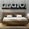 TemaHome Float Bed - Queen Size With Mattress Support in Walnut - Lifestyle 5