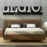 TemaHome Float Bed - Queen Size With Mattress Support in Walnut - Lifestyle 5 - TemaHome Float Bed - Queen Size With Mattress Support in Walnut - Lifestyle 5