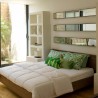 TemaHome Float Bed - Queen Size With Mattress Support in Walnut - Lifestyle 3