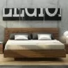 TemaHome Float Bed - King Size With Mattress Support in Walnut - Lifestyle 4 - TemaHome Float Bed - King Size With Mattress Support in Walnut - Lifestyle 4