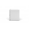 TemaHome Float Night Stand With 2 Drawers in Pure White - Side