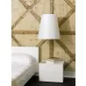 TemaHome Float Night Stand With 2 Drawers in Pure White - Lifestyle 5 - TemaHome Float Night Stand With 2 Drawers in Pure White - Lifestyle 5