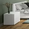TemaHome Float Night Stand With 2 Drawers in Pure White - Lifestyle 3 - TemaHome Float Night Stand With 2 Drawers in Pure White - Lifestyle 3