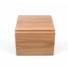 TemaHome Float Night Stand With 1 Drawer in Walnut - Front - TemaHome Float Night Stand With 1 Drawer in Walnut - Front