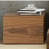 TemaHome Float Night Stand With 1 Drawer in Walnut - Lifestyle 2