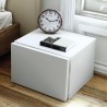 TemaHome Float Night Stand With 1 Drawer in Pure White - Lifestyle 2