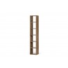 TemaHome Pombal Bookshelf 16" Starter Kit in Walnut - Angled