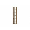 TemaHome Pombal Bookshelf 16" Starter Kit in Walnut - Angled - TemaHome Pombal Bookshelf 16" Starter Kit in Walnut - Angled