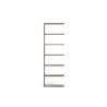 TemaHome Pombal Bookshelf 28" Expansion Kit in Walnut - Front
