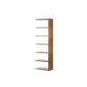 TemaHome Pombal Bookshelf 28" Expansion Kit in Walnut - Back Angled