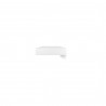 TemaHome Balda 90 Cm Hanging Wall Shelf in Pure White - Side