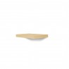 TemaHome Balda 60 Cm Hanging Wall Shelf in Oak - Angled