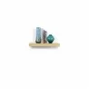 TemaHome Balda 60 Cm Hanging Wall Shelf in Oak - Front with Contents - TemaHome Balda 60 Cm Hanging Wall Shelf in Oak - Front with Contents