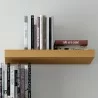 TemaHome Balda 60 Cm Hanging Wall Shelf in Oak - Lifestyle Front - TemaHome Balda 60 Cm Hanging Wall Shelf in Oak - Lifestyle Front