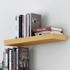 TemaHome Balda 60 Cm Hanging Wall Shelf in Oak - Angled Lifestyle