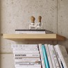 TemaHome Balda 60 Cm Hanging Wall Shelf in Oak - Front Lifestyle