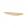 TemaHome Balda 120 Cm Hanging Wall Shelf in Oak - Angled