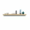 TemaHome Balda 120 Cm Hanging Wall Shelf in Oak - Front with Contents - TemaHome Balda 120 Cm Hanging Wall Shelf in Oak - Front with Contents