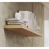 TemaHome Balda 120 Cm Hanging Wall Shelf in Oak - Lifestyle Side - TemaHome Balda 120 Cm Hanging Wall Shelf in Oak - Lifestyle Side