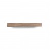 TemaHome Balda 60 Cm Hanging Wall Shelf in Walnut - Front