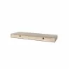 TemaHome Balda 60 Cm Hanging Wall Shelf in Walnut - Top Angled - TemaHome Balda 60 Cm Hanging Wall Shelf in Walnut - Top Angled