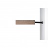 TemaHome Balda 60 Cm Hanging Wall Shelf in Walnut - Side View