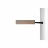 TemaHome Balda 60 Cm Hanging Wall Shelf in Walnut - Side View - TemaHome Balda 60 Cm Hanging Wall Shelf in Walnut - Side View